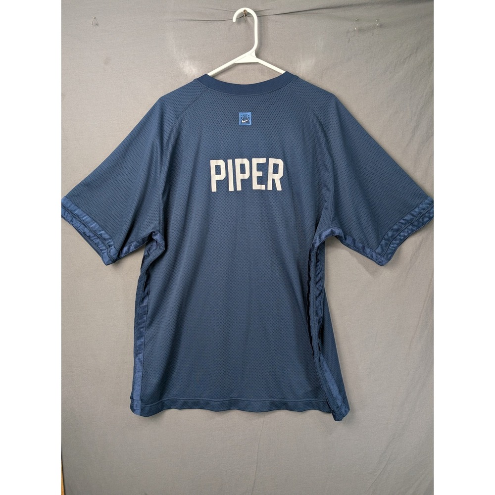 Nike Whitman Basketball Piper Mesh Jersey XXL Navy Blue